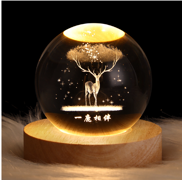 Crystal Ball Night Lamp