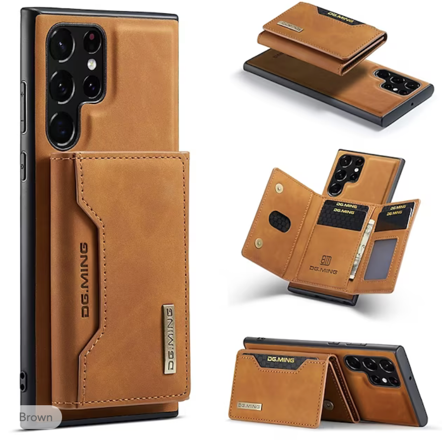 PU Leather Wallet Case For Samsung (S series)